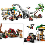 LEGO Misión de Seguimiento: Raptor y Titanosaurus, Juegos de construcción Juego de construcción, 7 año(s), Plástico, 582 pieza(s), 1,05 kg