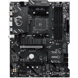 MSI B550 GAMING, Placa base negro/Plateado
