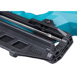 Makita Clavadora de cabeza aplastada a batería DBN610Z, 18 Voltios, Nagler azul/Negro