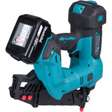 Makita Clavadora de cabeza aplastada a batería DBN610Z, 18 Voltios, Nagler azul/Negro