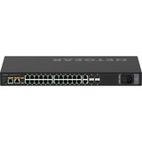 Netgear GSM4230P Gestionado L2/L3 Gigabit Ethernet (10/100/1000) Energía sobre Ethernet (PoE) 1U Negro, Interruptor/Conmutador Gestionado, L2/L3, Gigabit Ethernet (10/100/1000), Energía sobre Ethernet (PoE), Montaje en rack, 1U