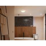 Philips Hue White Ambiance Devere Lámpara de techo M, Luz de LED plateado