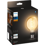 Philips Hue White E27 Filament Globe G93 550 Lumen, Lámpara LED 