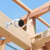 Reolink G330+SP cámara de vigilancia Bala (forma) Cámara de seguridad IP Exterior 2560 x 1440 Pixeles Pared blanco/Negro, Cámara de seguridad IP, Exterior, Inalámbrico, Google Assistant, Pared, Blanco