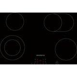 Respekta 15110000000726, Juego de cocina negro