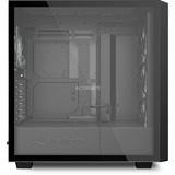 Sharkoon Rebel C70G RGB, Cajas de torre negro/Madera