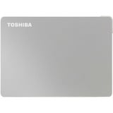 Toshiba Canvio Flex disco duro externo 2 GB Plata, Unidad de disco duro plateado, 2 GB, 2.5", 3.2 Gen 1 (3.1 Gen 1), Plata