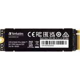 Verbatim Vi7000G 4 TB M.2 PCI Express 4.0 NVMe, Unidad de estado sólido negro, 4 TB, M.2, 7000 MB/s