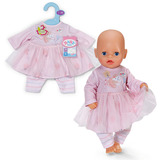 ZAPF Creation BABY born Dress Rose 36cm, Accesorios para muñecas BABY born Dress Rose 36cm, Juego de ropita para muñeca, 1 año(s)