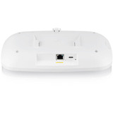 Zyxel WBE510D 5764 Mbit/s Blanco Energía sobre Ethernet (PoE), Punto de acceso blanco, 2,4 GHz, 5 GHz, 6 GHz, 5764 Mbit/s, WDS, WEP, WPA, WPA3