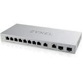 Zyxel XGS1010-12-ZZ0102F switch No administrado Gigabit Ethernet (10/100/1000) Gris, Interruptor/Conmutador No administrado, Gigabit Ethernet (10/100/1000), Bidireccional completo (Full duplex)