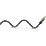 goobay 65307, Cable negro/Plateado