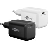 goobay Cargador rápido USB-C PD GaN Nano 65 W blanco
