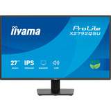 iiyama ProLite X2792QSU-B1 pantalla para PC 68,6 cm (27") 2560 x 1440 Pixeles Quad HD LED Negro, Monitor LED negro (mate), 68,6 cm (27"), 2560 x 1440 Pixeles, Quad HD, LED, 3 ms, Negro