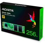 ADATA Ultimate SU650 M.2 256 GB Serial ATA III 3D NAND, Unidad de estado sólido 256 GB, M.2, 550 MB/s, 6 Gbit/s
