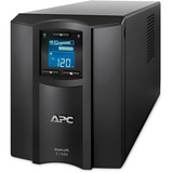 APC SMC1500IC sistema de alimentación ininterrumpida (UPS) Línea interactiva 1,5 kVA 900 W 8 salidas AC negro, Línea interactiva, 1,5 kVA, 900 W, Seno, 170 V, 300 V