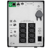 APC SMC1500IC sistema de alimentación ininterrumpida (UPS) Línea interactiva 1,5 kVA 900 W 8 salidas AC negro, Línea interactiva, 1,5 kVA, 900 W, Seno, 170 V, 300 V