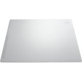 ASUS ROG Moonstone Ace L Alfombrilla de ratón para juegos Blanco, Almohadilla de ratón para juegos blanco, Blanco, Estampado, Silicona, Vidrio templado, Base antiderrapante, Alfombrilla de ratón para juegos