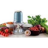 Ariete 0438/05 0,6 L 400 W Azul claro, Trituradora celeste/Crema, 0,6 L, 8,35 kg, Azul claro, Acero inoxidable, Botones, 400 W