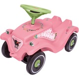 BIG Bobby Car Classic Flower Correpasillos con forma de coche, Tobogán rosa/Verde claro, 1 año(s), 4 rueda(s), Plástico, Rosa, Verde