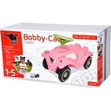 BIG Bobby Car Classic Flower Correpasillos con forma de coche, Tobogán rosa/Verde claro, 1 año(s), 4 rueda(s), Plástico, Rosa, Verde