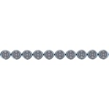 Bosch Clavo de cabeza redonda NM-13, 1.000 clavos de acero, Uñas 