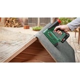 Bosch UniversalTacker 18V-14 grapadora eléctrica Punteo, Engrapadora eléctrica verde/Negro, Nivel de batería, Carga, Verde, Batería, 18 V, 56 mm, 210 mm