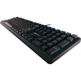 CHERRY G80-3000N RGB teclado Universal USB QWERTY Internacional de EE.UU. Negro negro, Alámbrico, USB, Interruptor mecánico, QWERTY, LED RGB, Negro