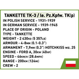 COBI Tankette TK-3, Juegos de construcción 