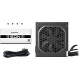 Chieftec EON unidad de fuente de alimentación 600 W 20+4 pin ATX ATX Negro, Fuente de alimentación de PC negro, 600 W, 200 - 240 V, 50 Hz, 4.5 A, 4,5 A, Activo