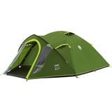 Coleman Tienda cúpula Darwin 4 Plus Blackout, Tienda de campaña verde oscuro/Verde claro