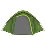 Coleman Tienda cúpula Darwin 4 Plus Blackout, Tienda de campaña verde oscuro/Verde claro