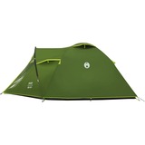 Coleman Tienda cúpula Darwin 4 Plus Blackout, Tienda de campaña verde oscuro/Verde claro