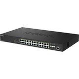 D-Link DMS-1250-28/E switch Gestionado L2 2.5G Ethernet (100/1000/2500) Negro, Interruptor/Conmutador negro, Gestionado, L2, 2.5G Ethernet (100/1000/2500), Montaje en rack