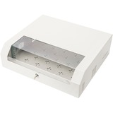 Digitus Carcasa de pared- SOHO, Slim, Armario IT gris, Slim, Bastidor de pared, 3U, 30 kg, Gris