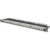 Digitus DN-91422, Patch Panel negro