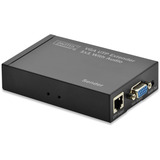 Digitus Set extensor VGA-UTP, Extensión negro