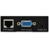 Digitus Set extensor VGA-UTP, Extensión negro