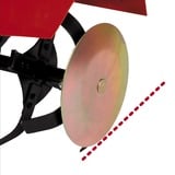 EINHELL GC-MT 2560 LD Minicultivador de gasolina Gasolina 35 kg, Cortar rojo/Negro, Minicultivador de gasolina, 60 cm, 23 cm, 3400 RPM, Negro, Negro