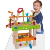 Eichhorn 100001844 juguete de construcción, Herramientas para niños Juego de construcción, Niño/niña, 3 año(s), Madera, 49 pieza(s)