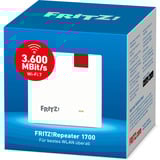 FRITZ! 20003116 Repetidores y transceptores blanco/Gris, Repeater 20003116, Repetidor de red, Ethernet, Rojo, Blanco