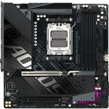 GIGABYTE B850M AORUS ELITE WIFI6E Placa base - Procesadores AMD Ryzen serie 9000, VRM digital de 12+2+2 fases, hasta 8200 MHz DDR5 (O.C.), 1x M.2 PCIe 5.0 + 1x M.2 PCIe 4.0, Wi-Fi 6E, LAN 2.5 GbE, USB 3.2 Gen 2 negro, VRM digital de 12+2+2 fases, hasta 8200 MHz DDR5 (O.C.), 1x M.2 PCIe 5.0 + 1x M.2 PCIe 4.0, Wi-Fi 6E, LAN 2.5 GbE, USB 3.2 Gen 2, AMD, Zócalo AM5, AMD Ryzen 7000 Series, AMD Ryzen 8000 Series, AMD Ryzen 9000 Series, Zócalo AM5, DDR5-SDRAM, 256 GB