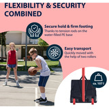 HUDORA 71643, Aparato para fitness rojo/Negro