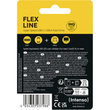 Intenso Flex Line 128 GB, Lápiz USB negro