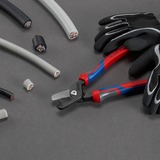 KNIPEX Tijeras para cables StepCut XL 95 12 225, Alicates de corte rojo/Azul