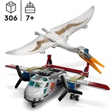 LEGO 76947 Jurassic World Emboscada Aérea del Quetzalcoatlus, Avión de juguete, Juegos de construcción Avión de juguete, Juego de construcción, 7 año(s), Plástico, 306 pieza(s), 570 g