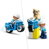 LEGO DUPLO 10967 Moto de Policía, Moto de Juguete de Aprendizaje para Niños, Juegos de construcción Moto de Juguete de Aprendizaje para Niños, Juego de construcción, 2 año(s), Plástico, 5 pieza(s), 124 g