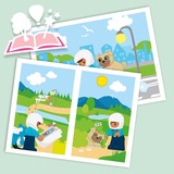 LEGO DUPLO Moto de Policía, Juegos de construcción Juego de construcción, 2 año(s), Plástico, 5 pieza(s), 124 g