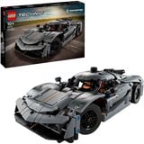 LEGO Hipercoche Koenigsegg Jesko Absolut Gris, Juegos de construcción Juego de construcción, 10 año(s), Plástico, 801 pieza(s), 990 g