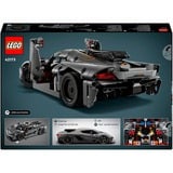 LEGO Hipercoche Koenigsegg Jesko Absolut Gris, Juegos de construcción Juego de construcción, 10 año(s), Plástico, 801 pieza(s), 990 g